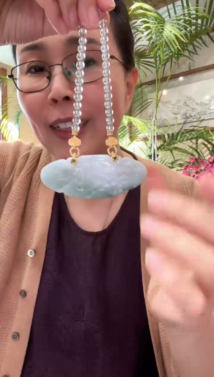 【闪购商品】翡翠颈饰未镶嵌国风