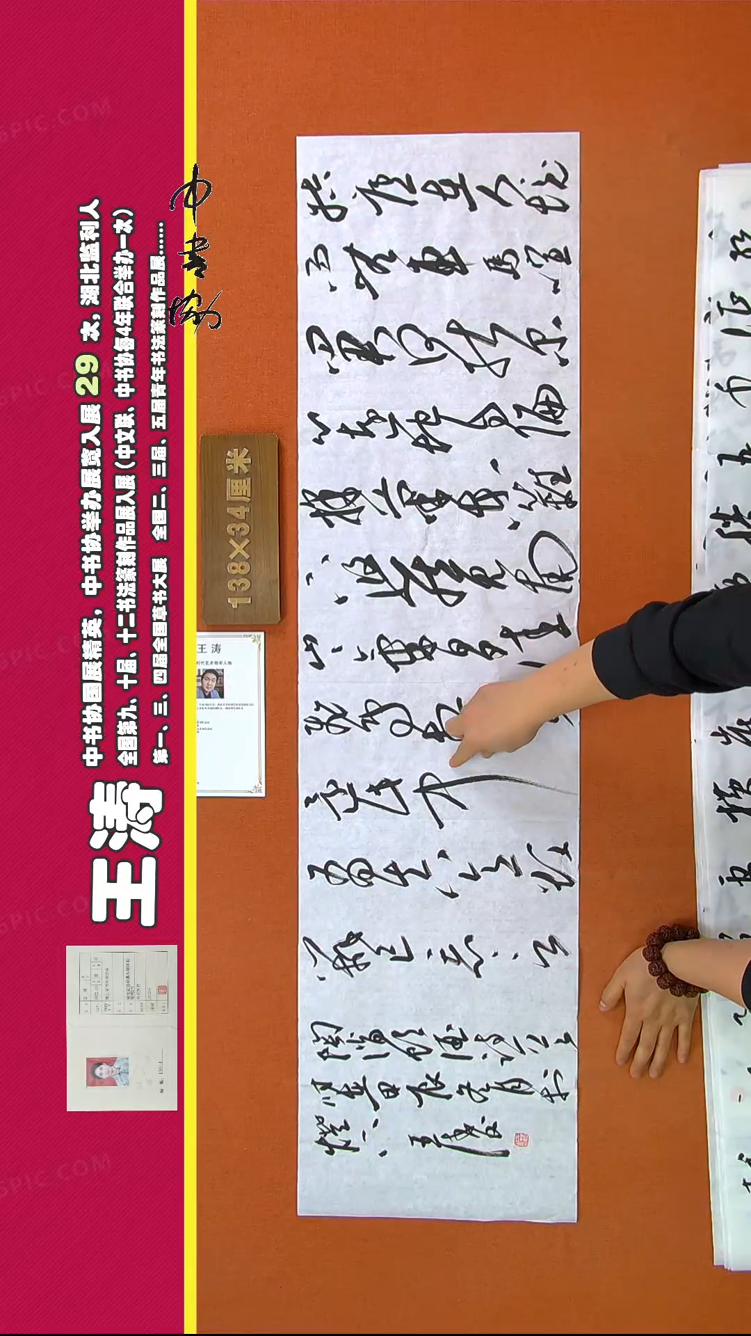 【闪购商品】书法204王涛书法作品