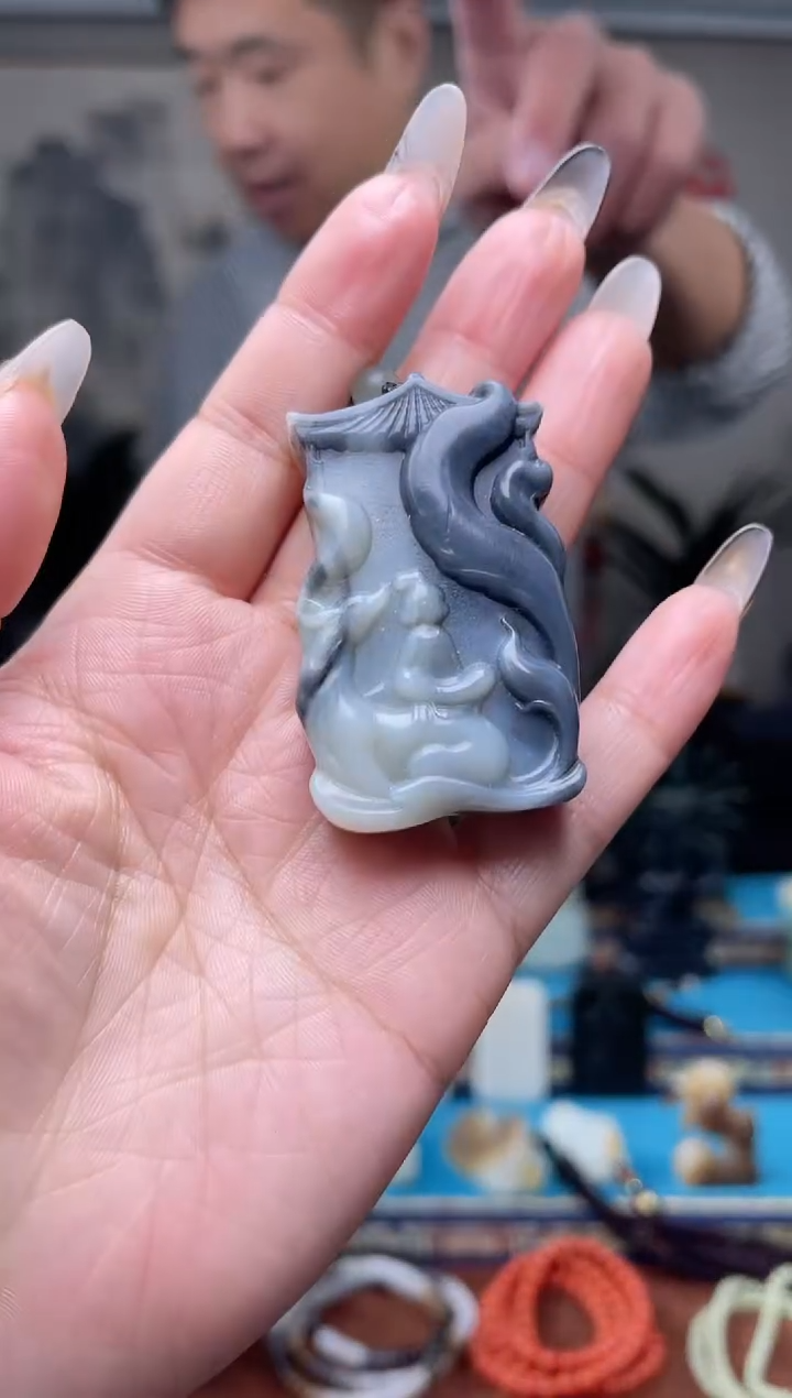 【闪购商品】和田玉挂件未镶嵌1