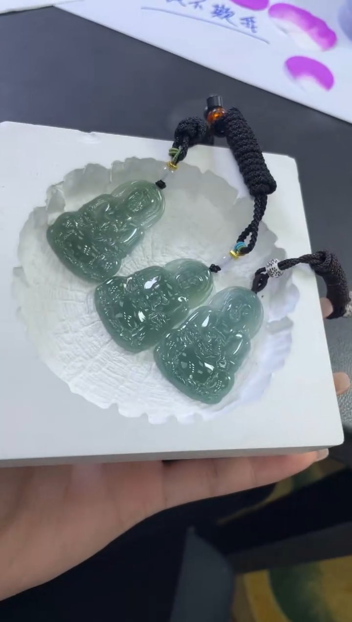 【闪购商品】翡翠吊坠(不含链)未镶嵌W015-CZH962多样性发一