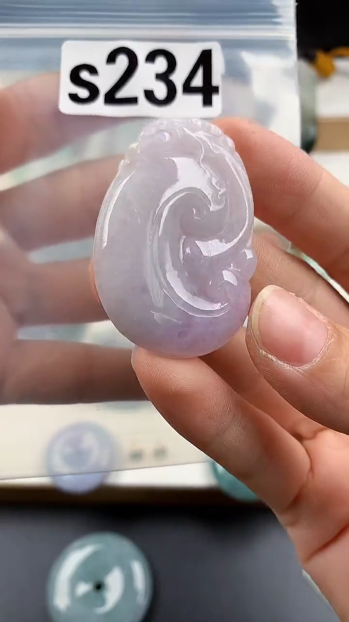 颈饰未镶嵌翡翠天然翡翠吊坠挂件