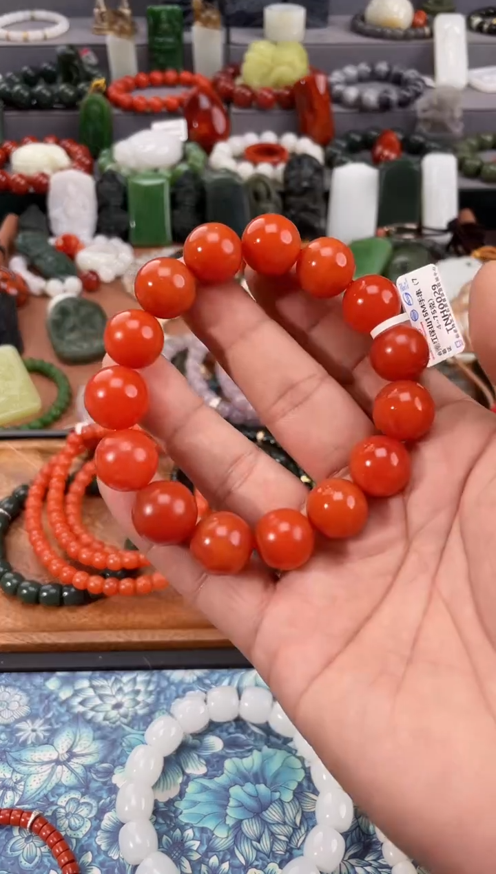 【闪购商品】南红玛瑙手串未镶嵌 多样性发一件TNH0029