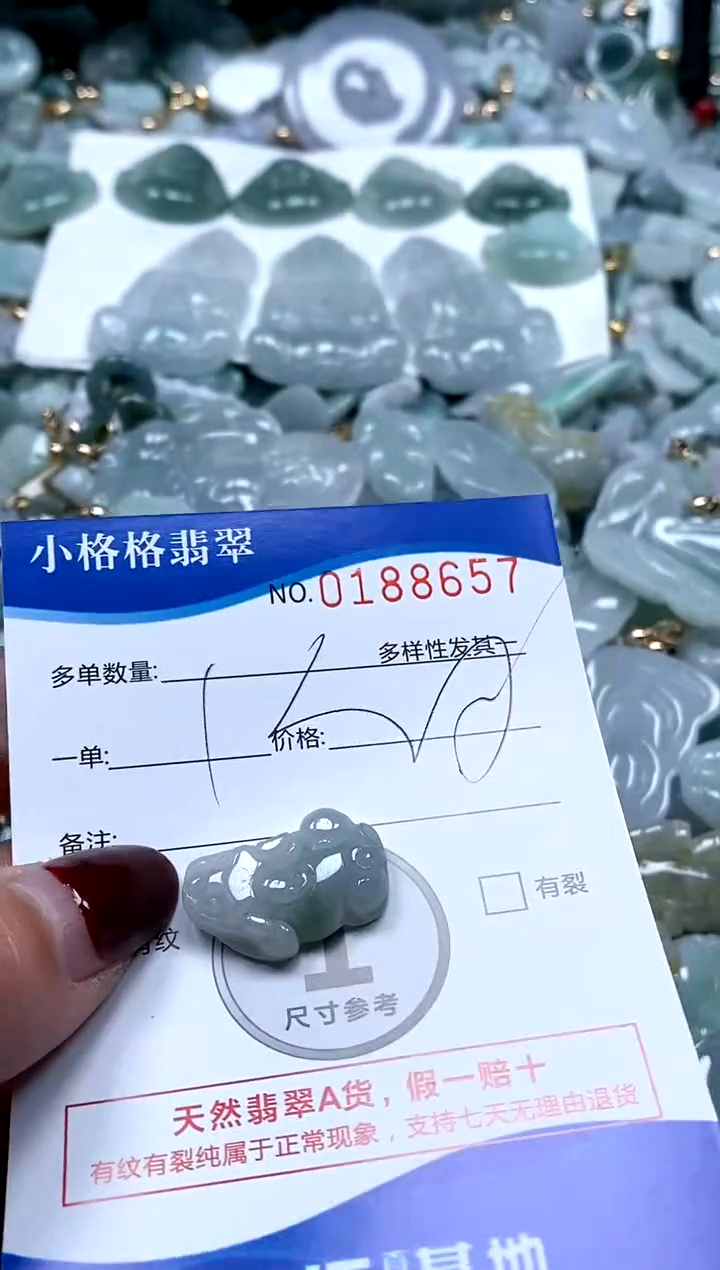 【闪购商品】翡翠颈饰未镶嵌闪购商品0188657