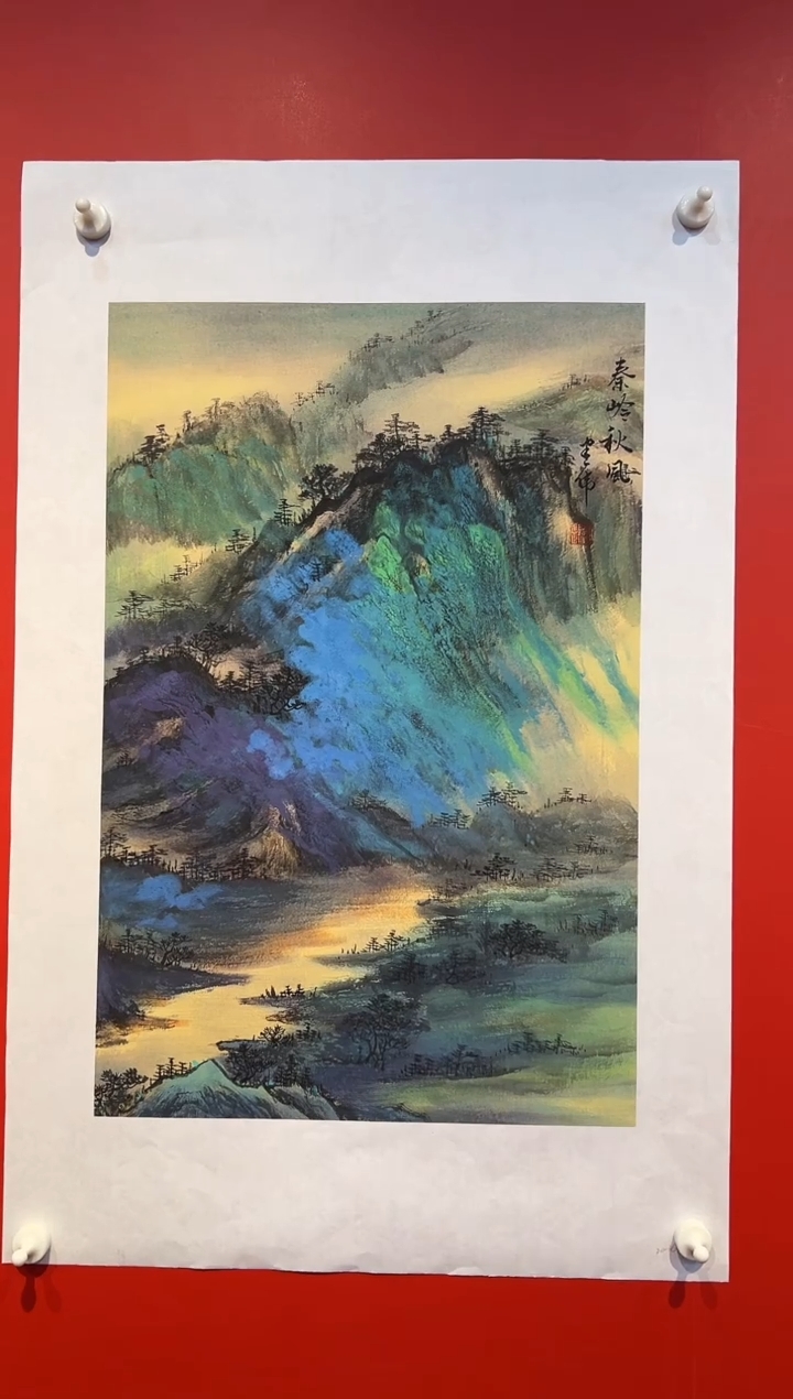 国画张建伟老师国画作品