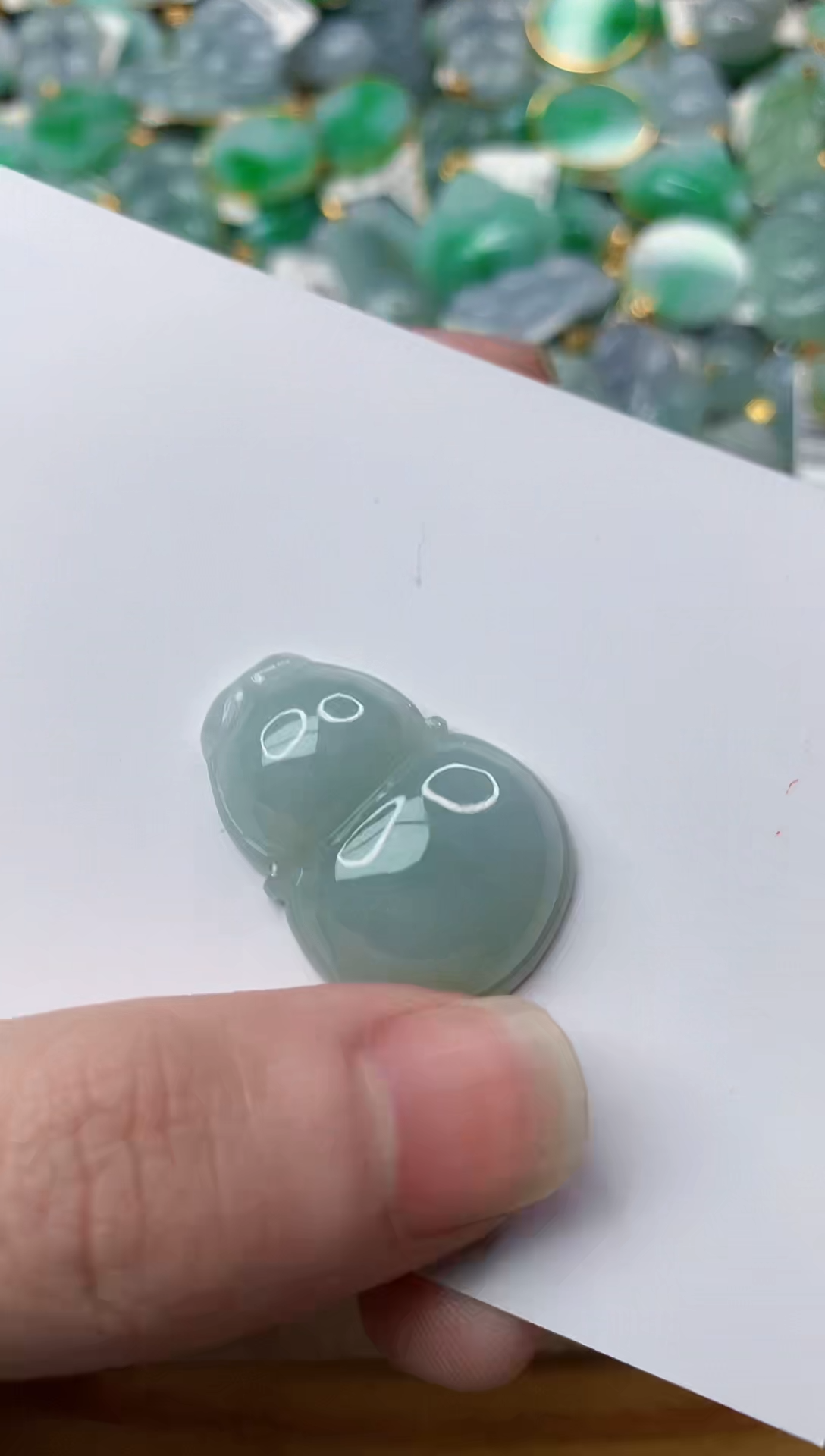 【闪购商品】翡翠颈饰未镶嵌6.........
