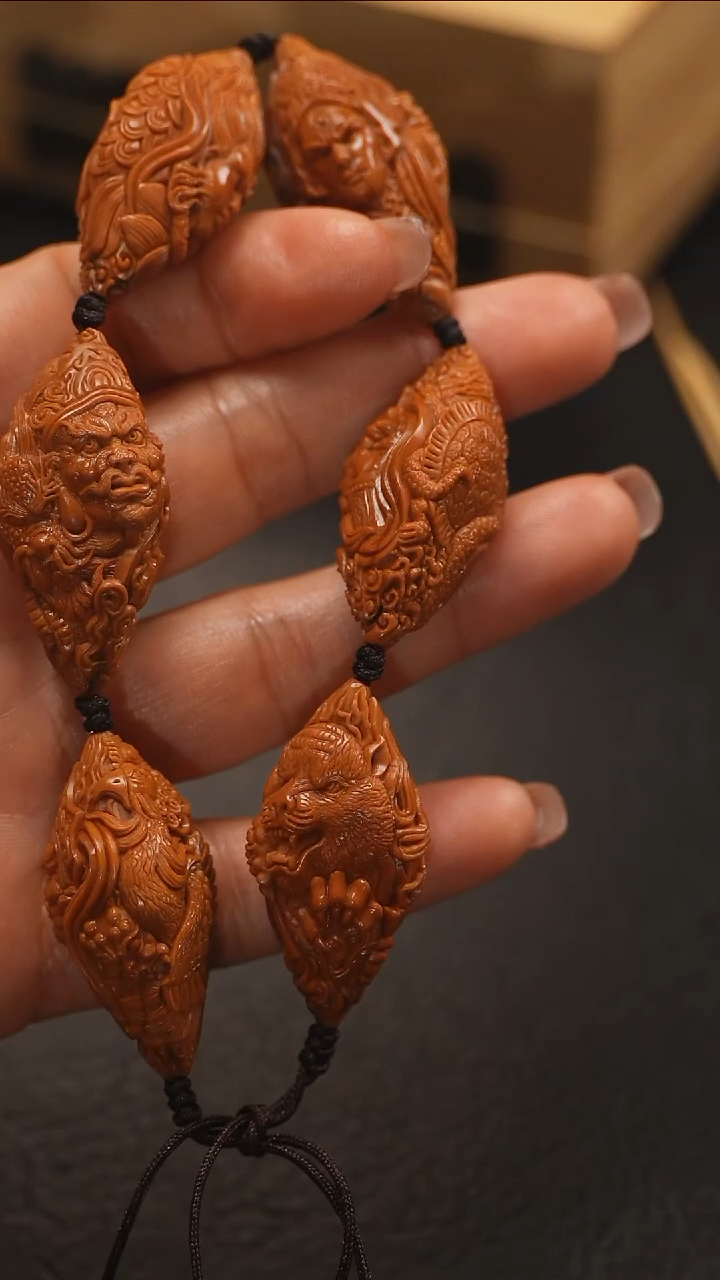 【闪购商品】橄榄核手串/手链橄榄核文玩作品