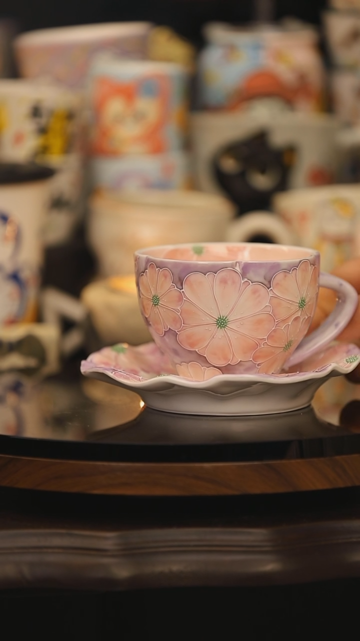 【闪购商品】摆件景德镇釉下彩绘设计师款式陶瓷