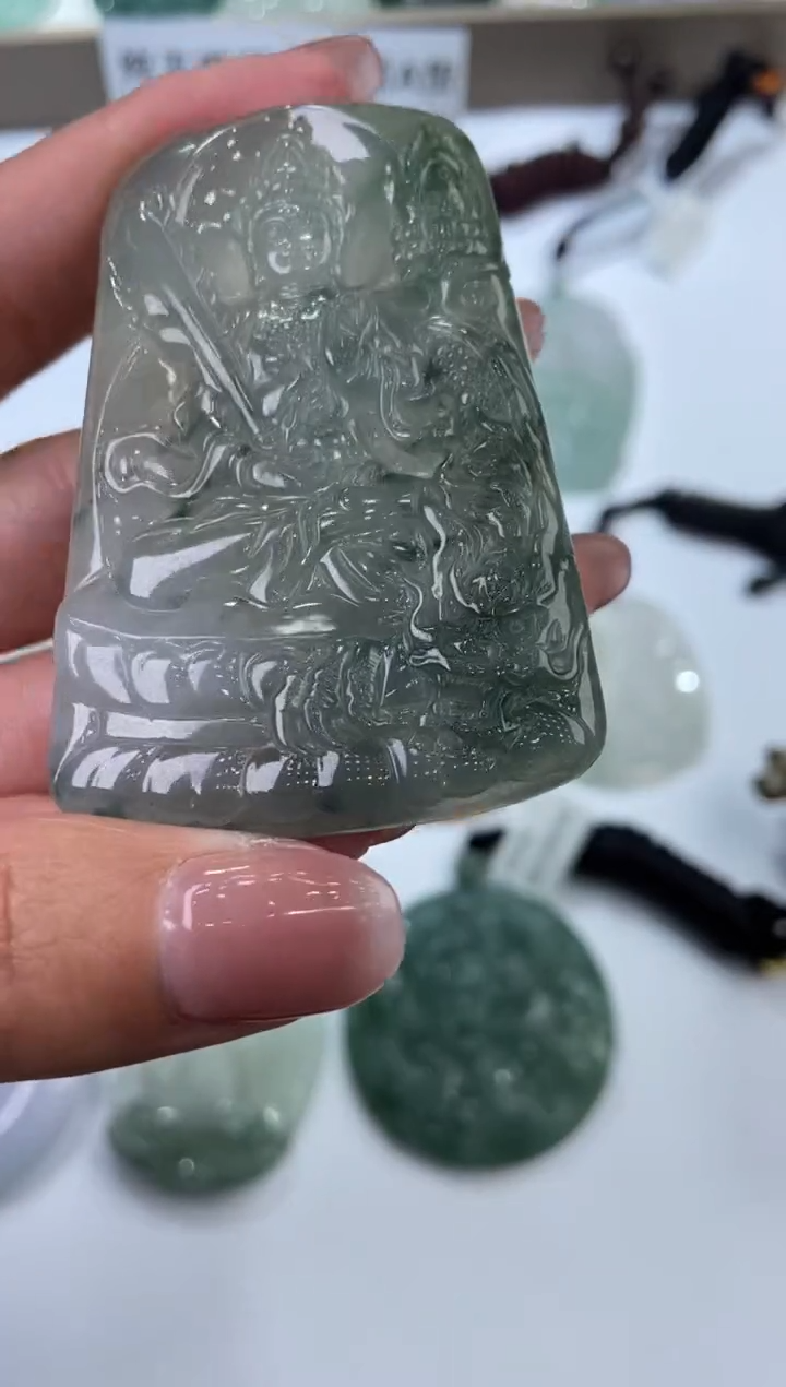 【闪购商品】翡翠挂件未镶嵌2215736  