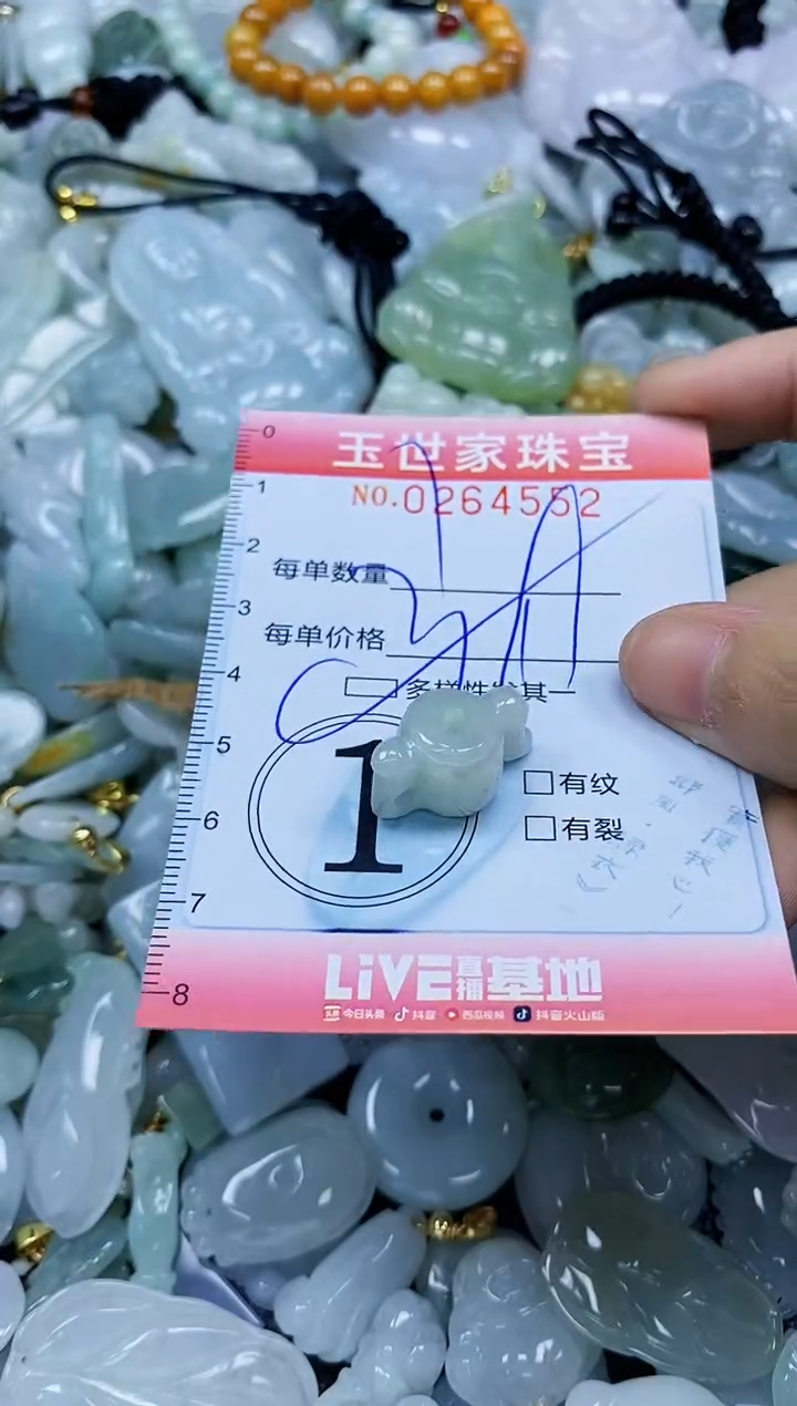 翡翠未镶嵌颈饰闪购0264552多样性发其一