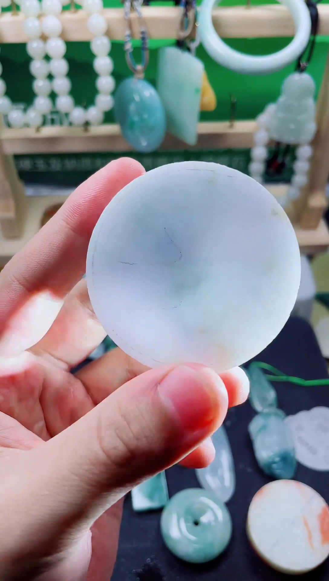 颈饰未镶嵌翡翠翡翠翡翠529