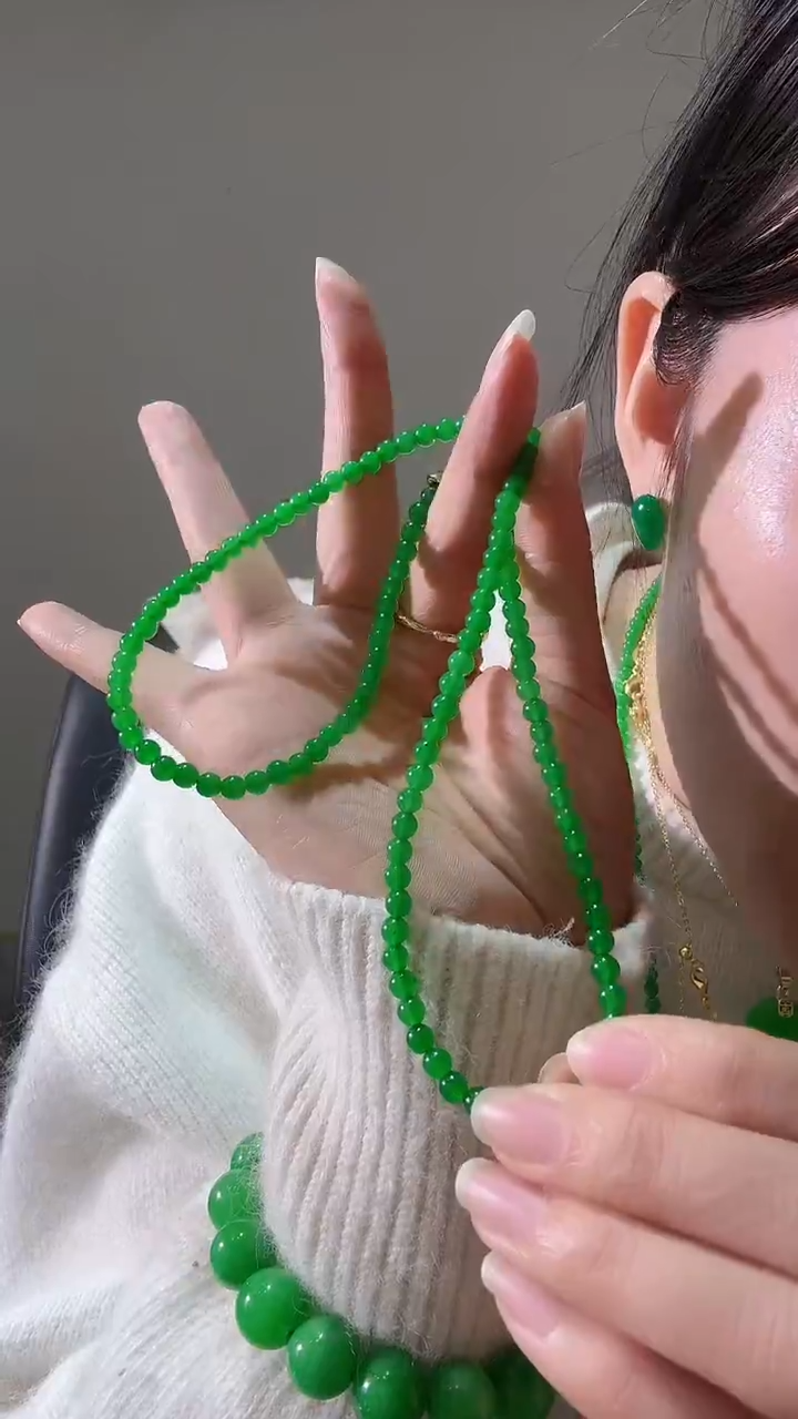 颈饰未镶嵌翡翠4小米项链