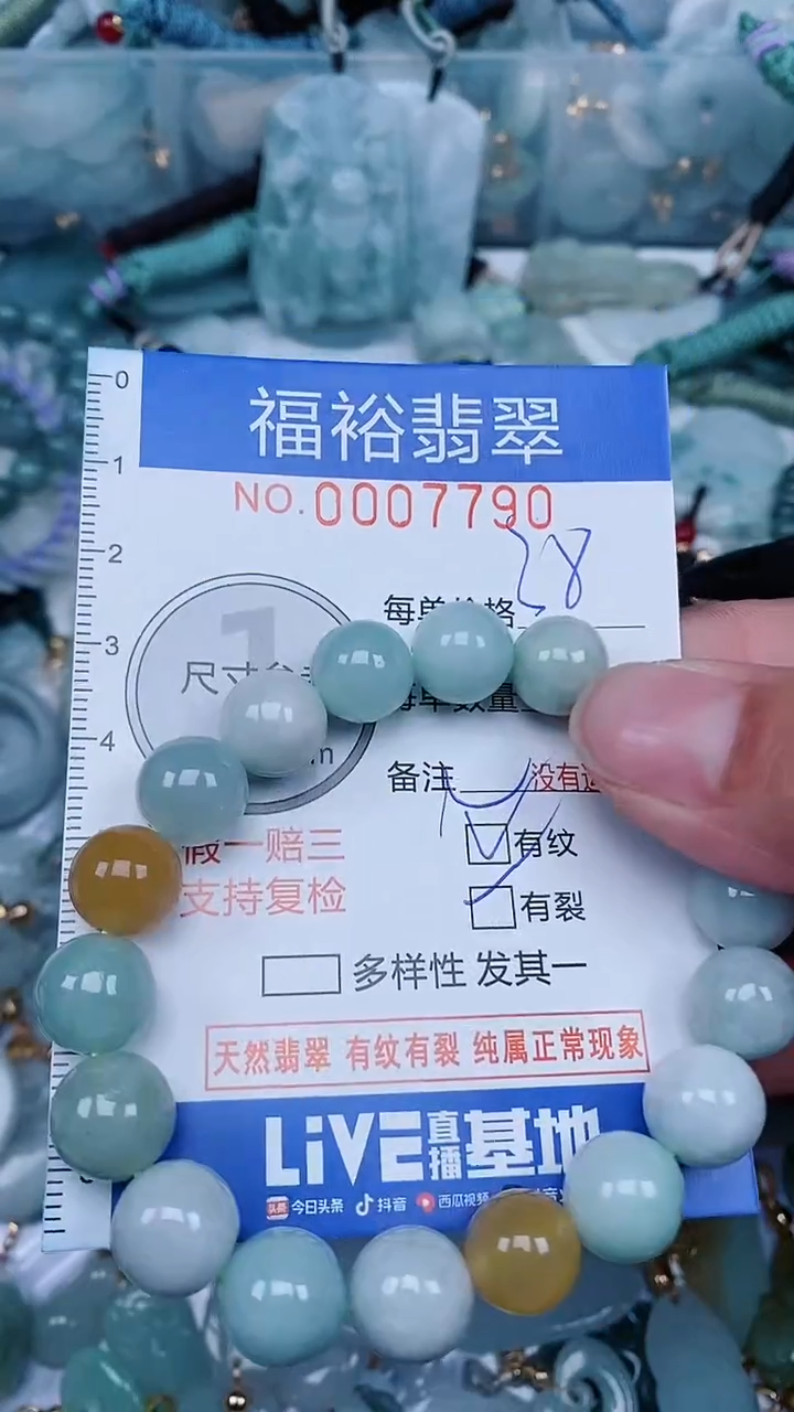 【闪购商品】翡翠颈饰未镶嵌...0007790