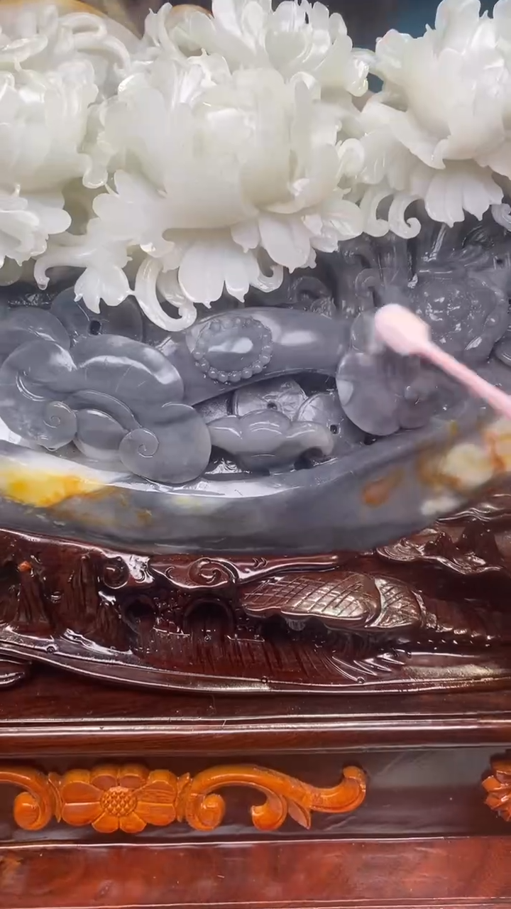 未镶嵌和田玉摆件南****.1