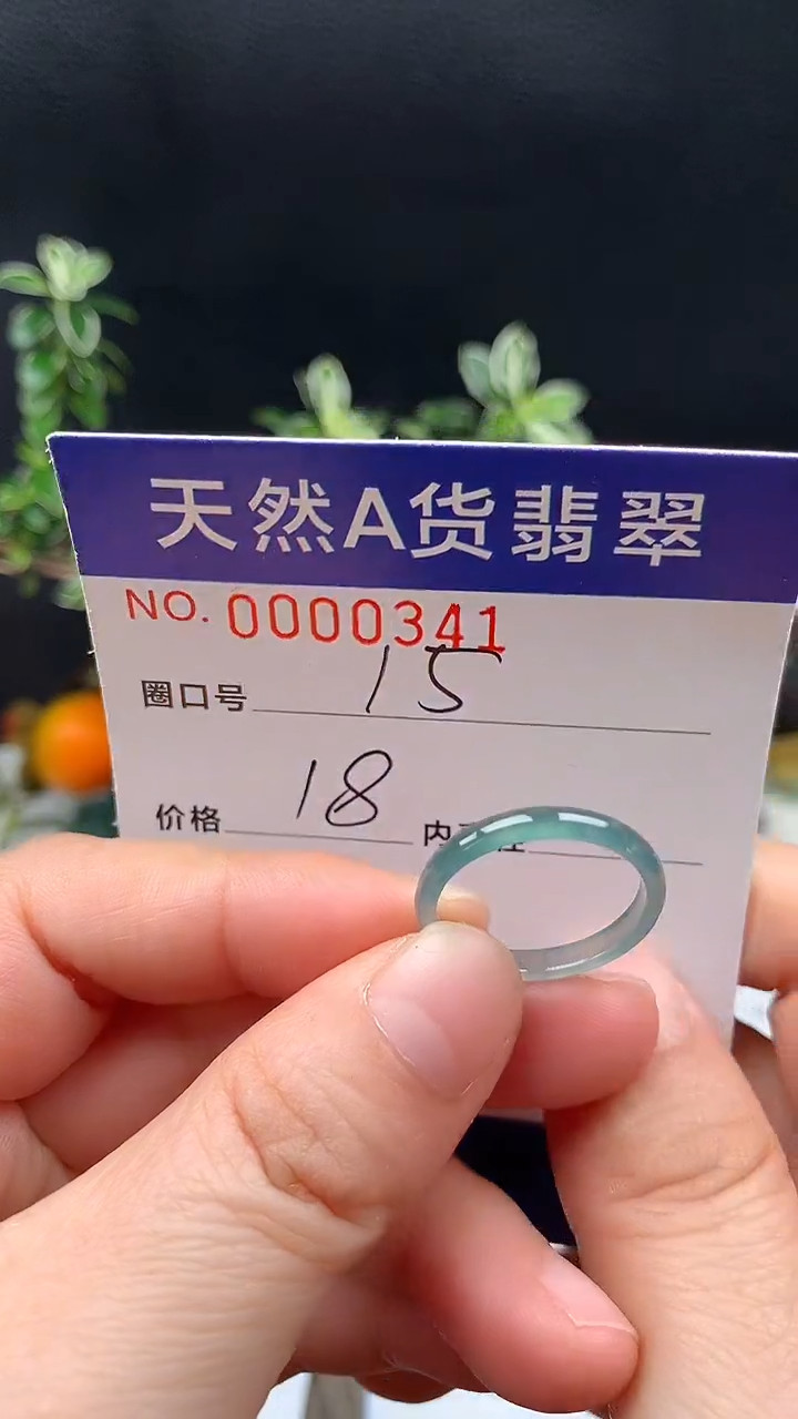 未镶嵌戒指翡翠15#