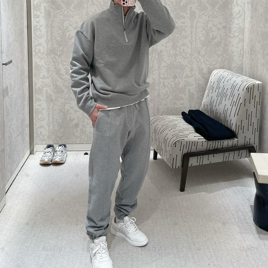 【CD专属】男女同款纯棉半拉链卫衣秋冬必备