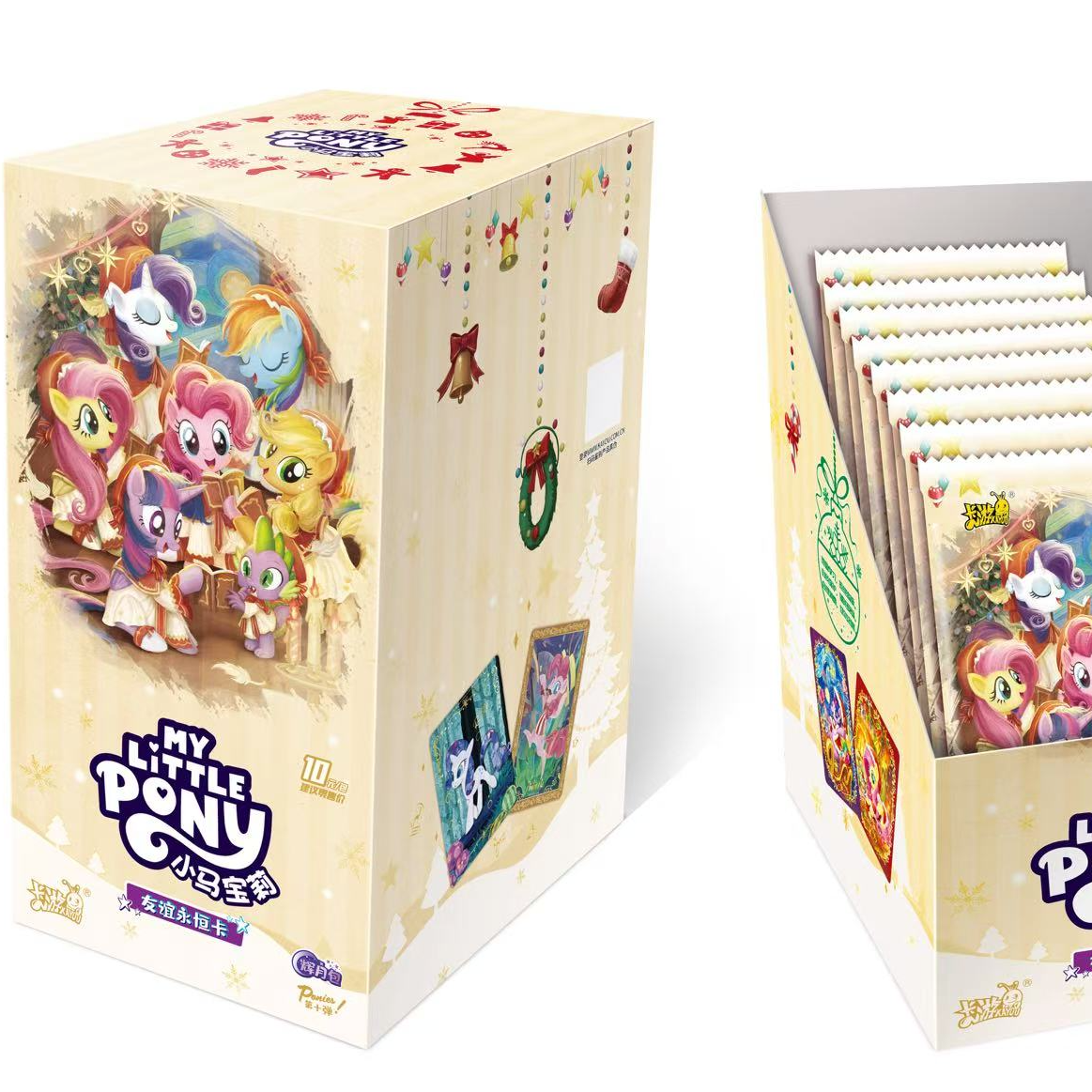 卡游【SR刺盒】辉月包第10弹友谊永恒小马宝莉收藏卡牌