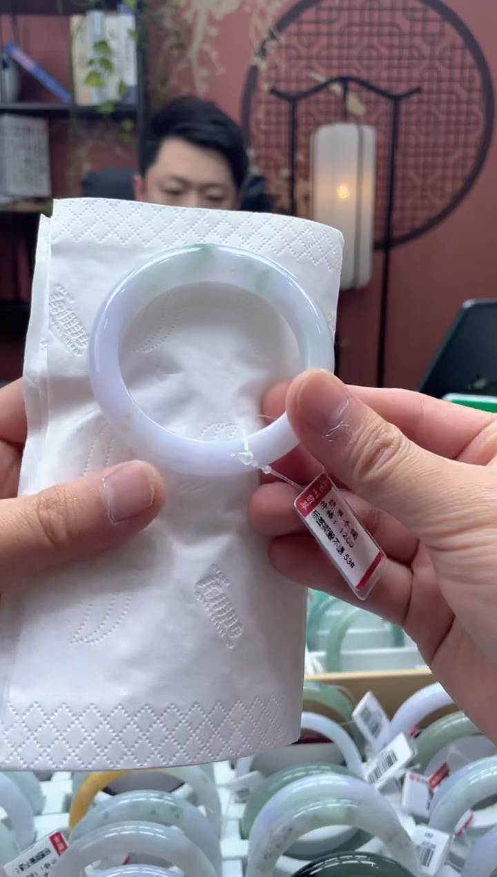 未镶嵌手镯翡翠5328****