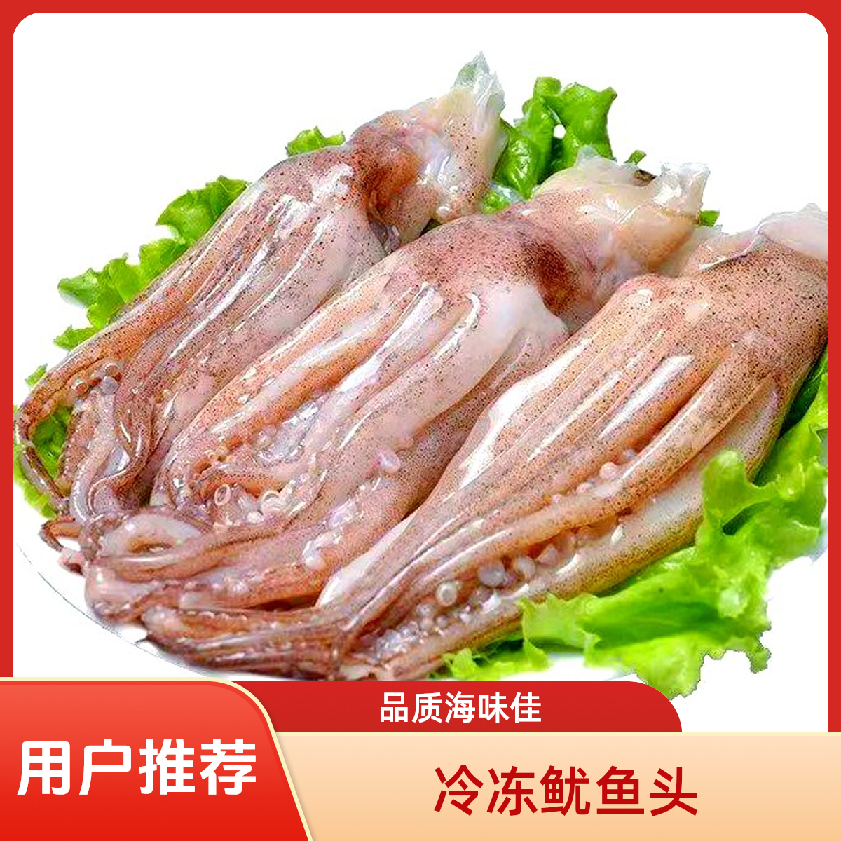 冷冻鱿鱼头