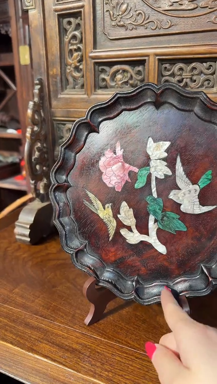 【闪购商品】木木艺花鸟圆盘88..8888