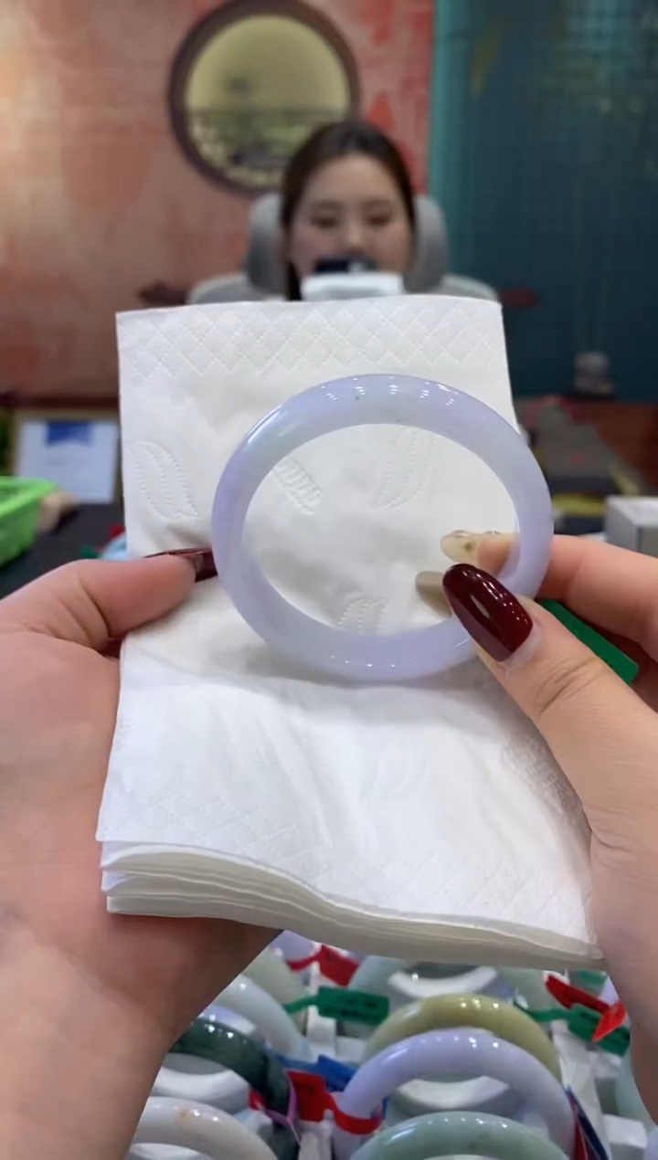 【闪购商品】翡翠手镯未镶嵌多人0008433