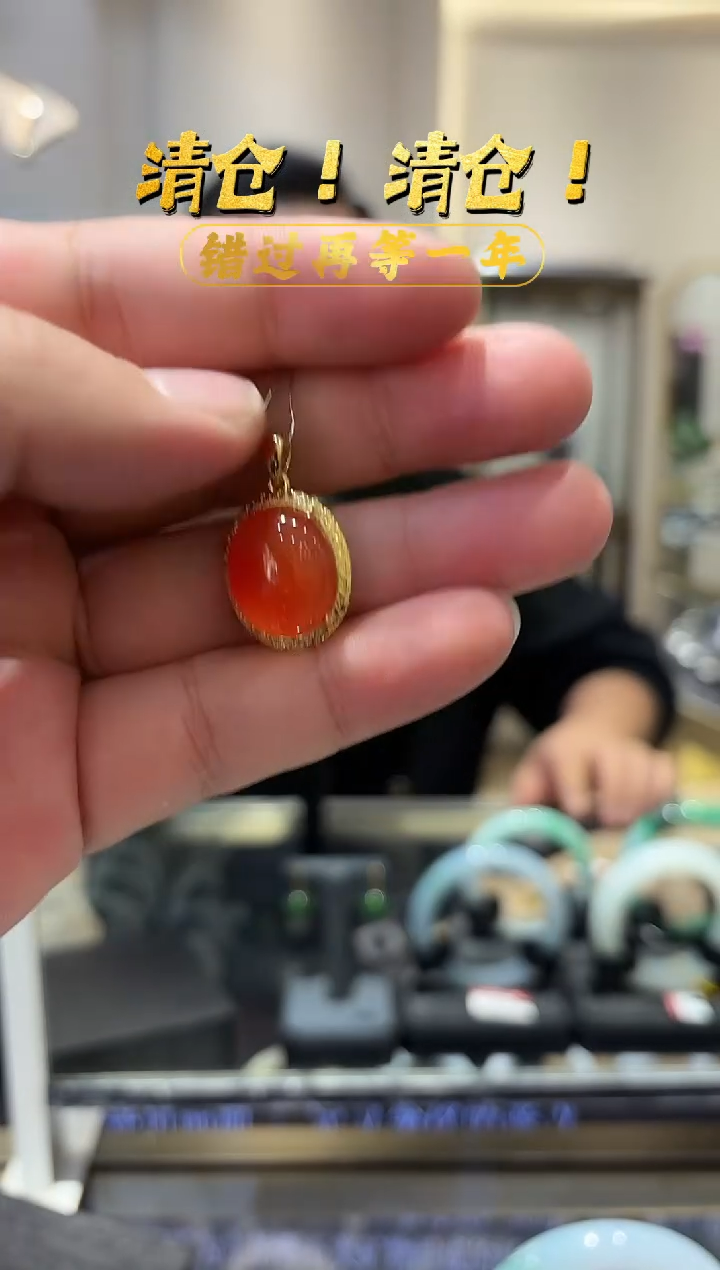 颈饰银S925镶嵌南红玛瑙多样性发一