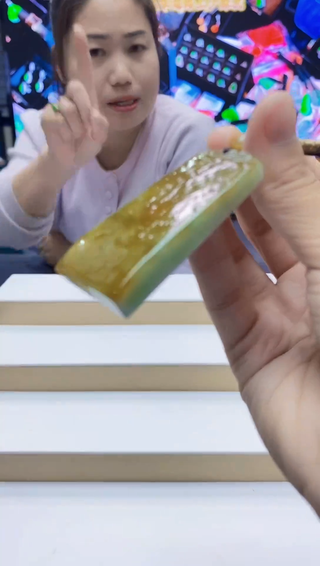 未镶嵌定制翡翠-毛货挂件20
