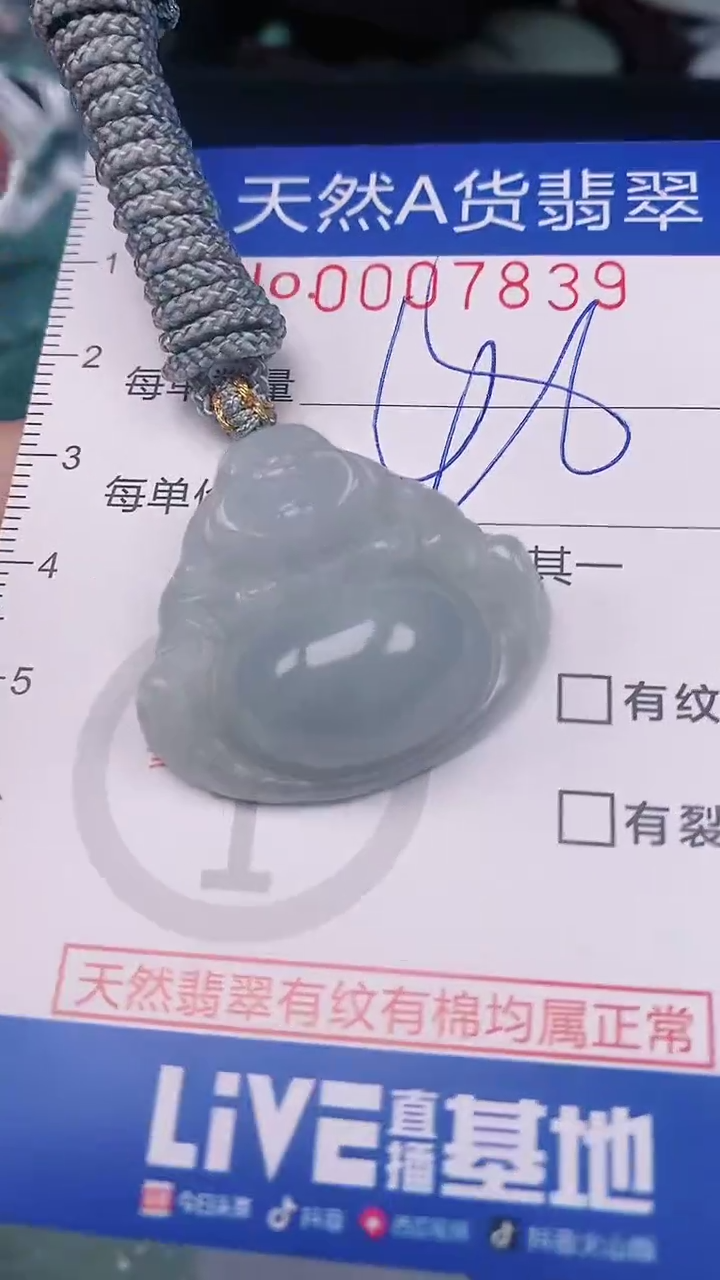 【闪购商品】翡翠颈饰未镶嵌00007839