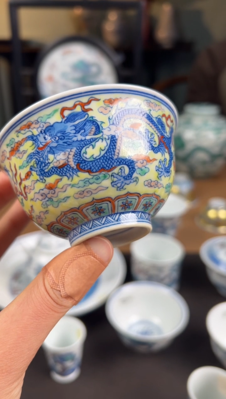 【闪购商品】瓷片               涂杏花