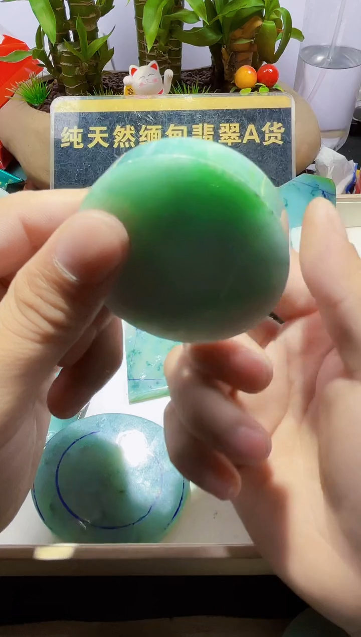 未镶嵌定制翡翠木*尼翡翠442