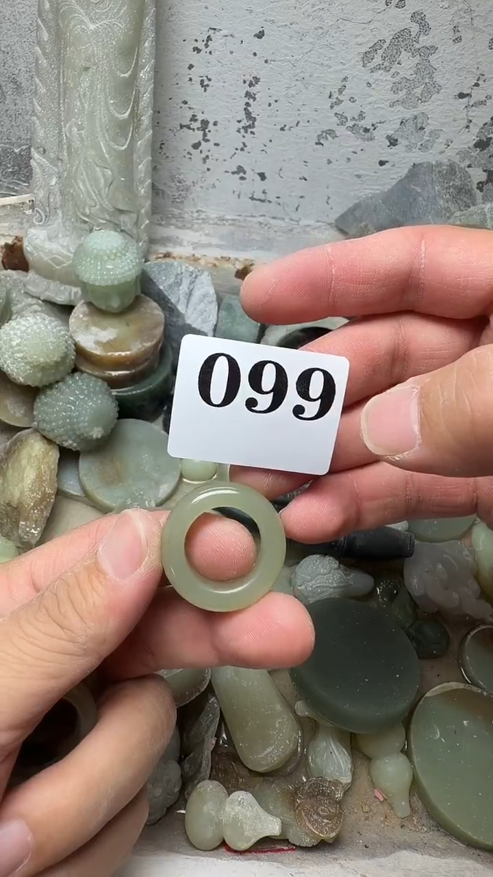 吊坠(不含链)未镶嵌和田玉戒指 