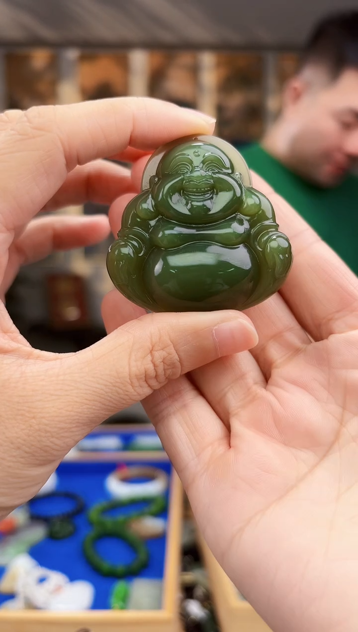 未镶嵌和田玉挂件拍一发一