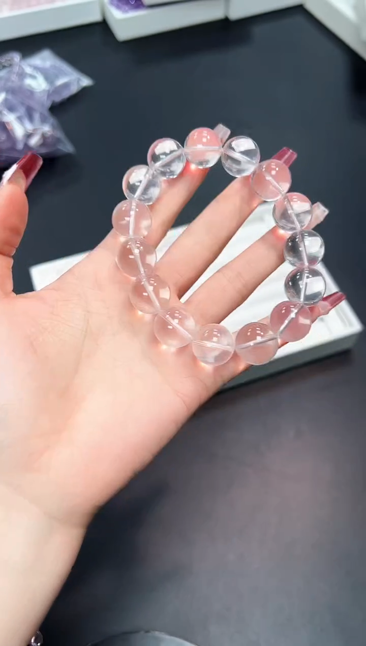 【闪购商品】水晶手串未镶嵌5A5多样性发其一/1条默认微瑕