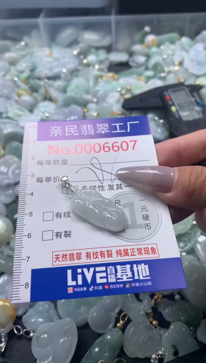 颈饰未镶嵌翡翠6607