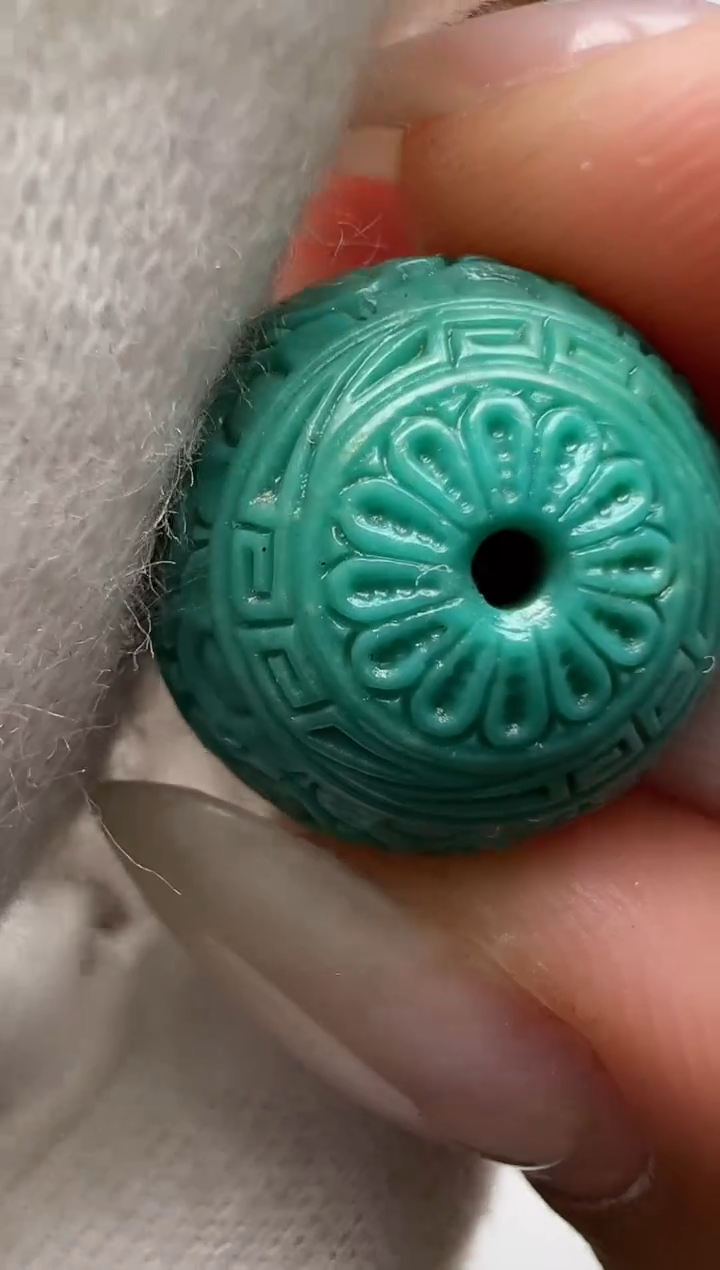 绿松石未镶嵌吊坠(不含链)绿松石