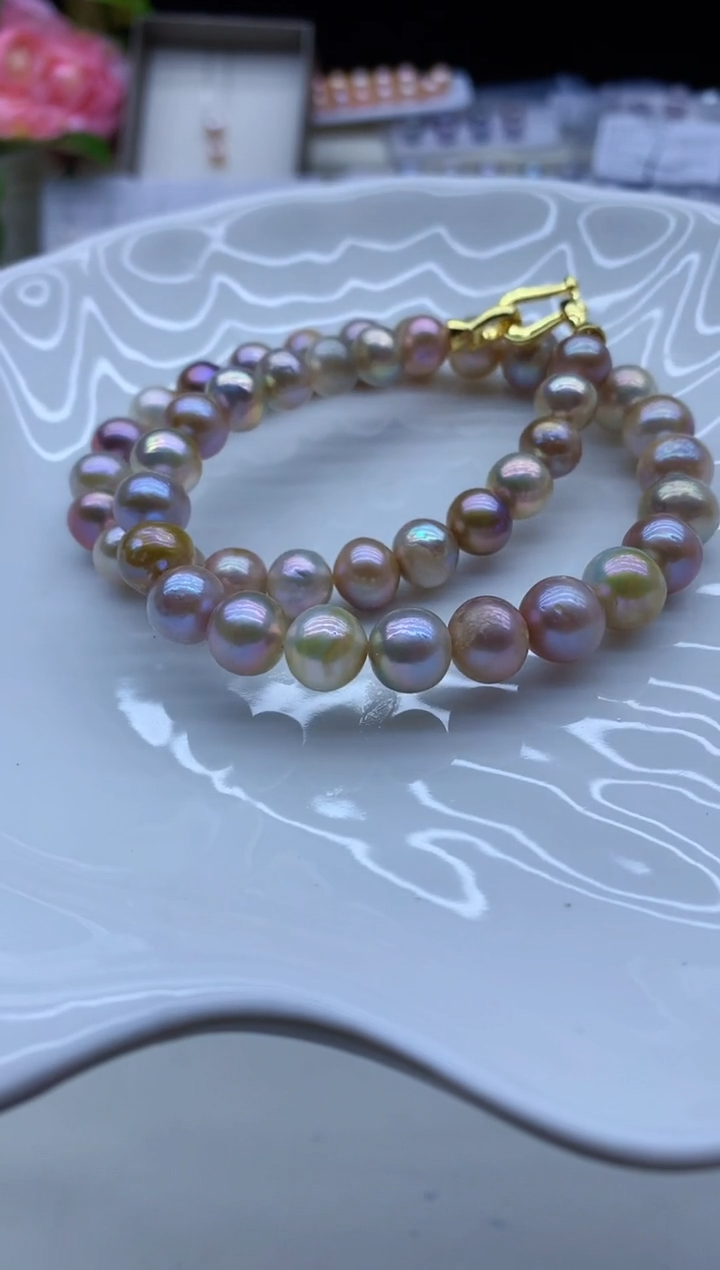 【闪购商品】淡水珍珠颈饰未镶嵌淡水珍珠项链