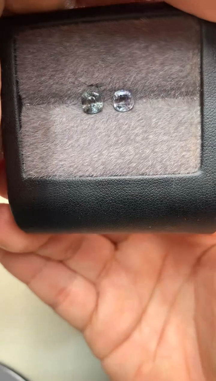 【闪购商品】定制尖晶石裸石未镶嵌枕型 一盒2/P 1.48ct