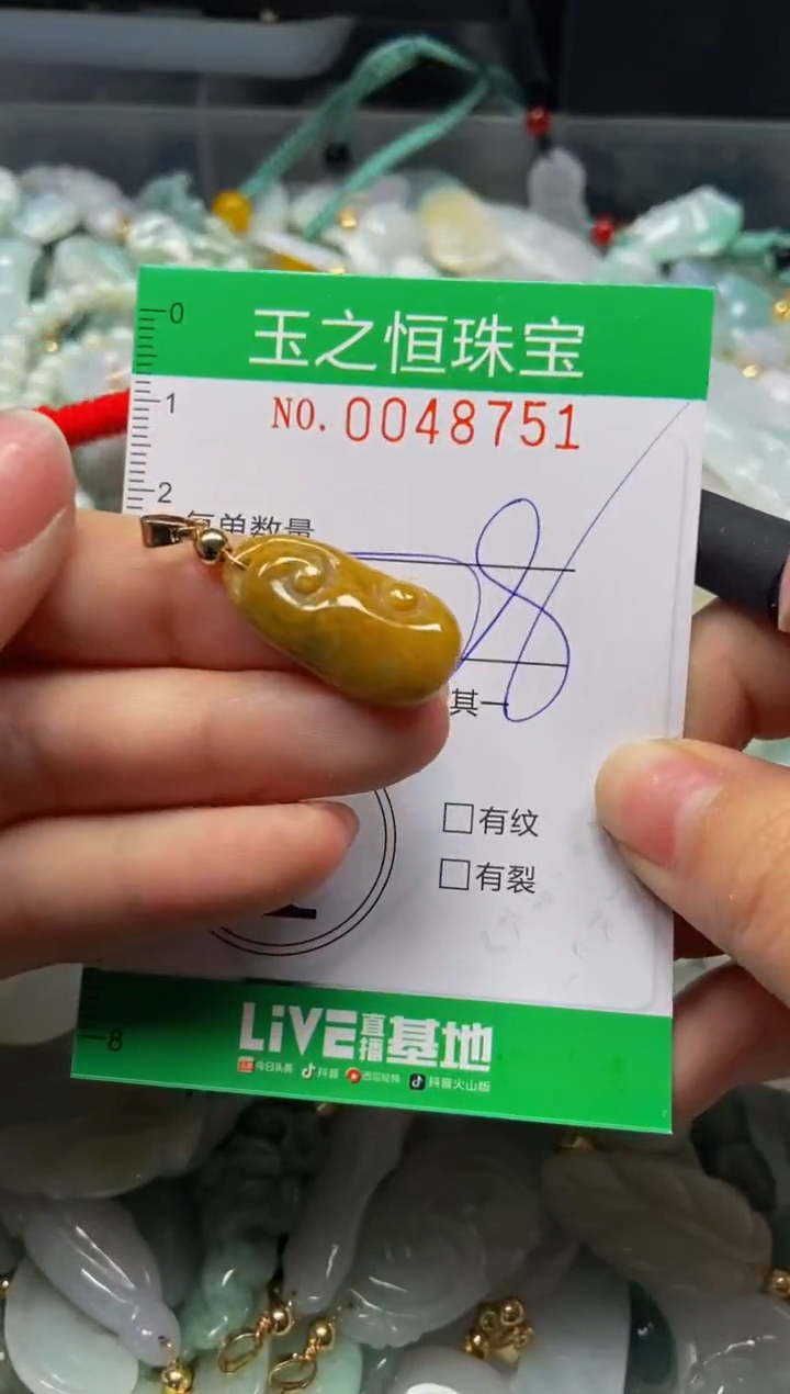 【闪购商品】翡翠颈饰未镶嵌闪购0048751