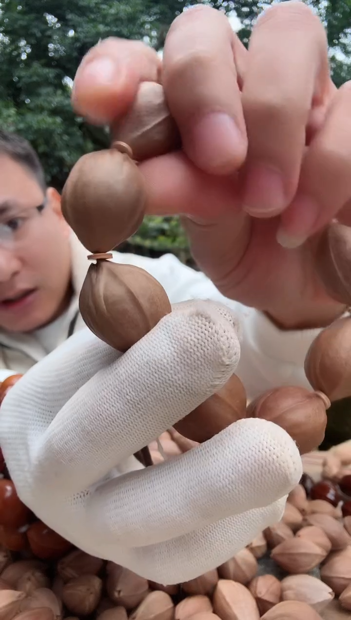 【闪购商品】橄榄核吊坠2128 梅林铁核原生态素串 1500