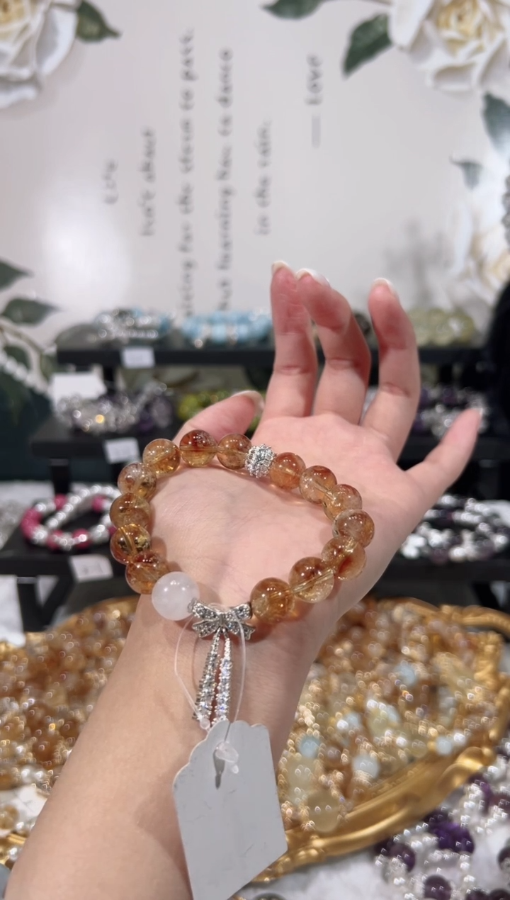 【闪购商品】水晶手链未镶嵌天然水晶默认微瑕 多样性发货发起一