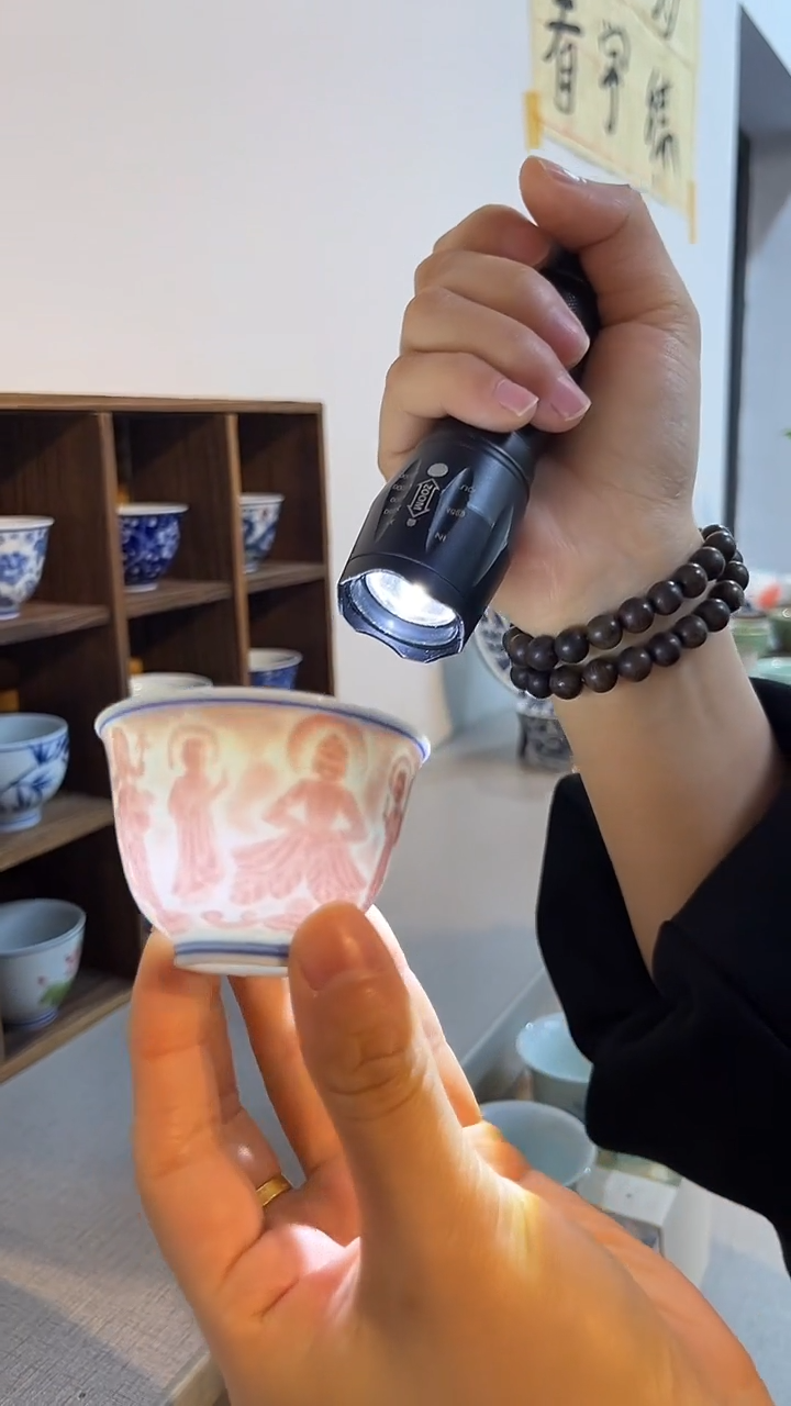 景德镇高温瓷佛铃铛