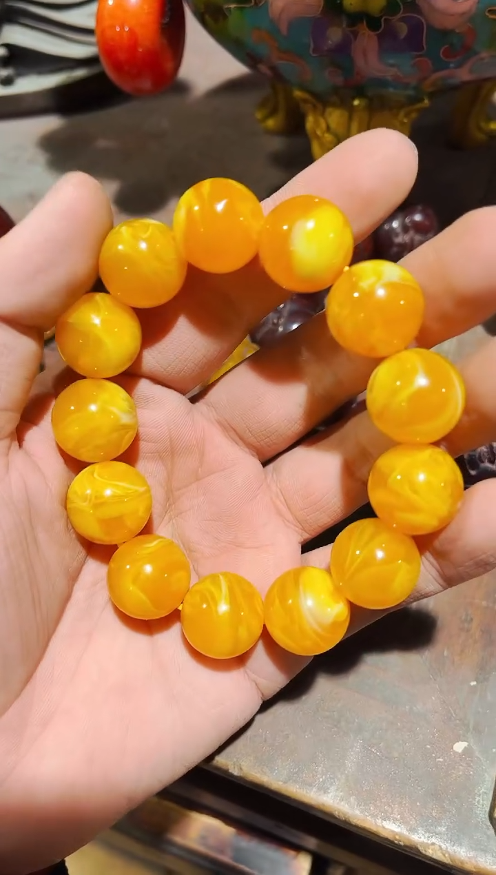 【闪购商品】蜜蜡颈饰未镶嵌硕宝宝精品精选链接088