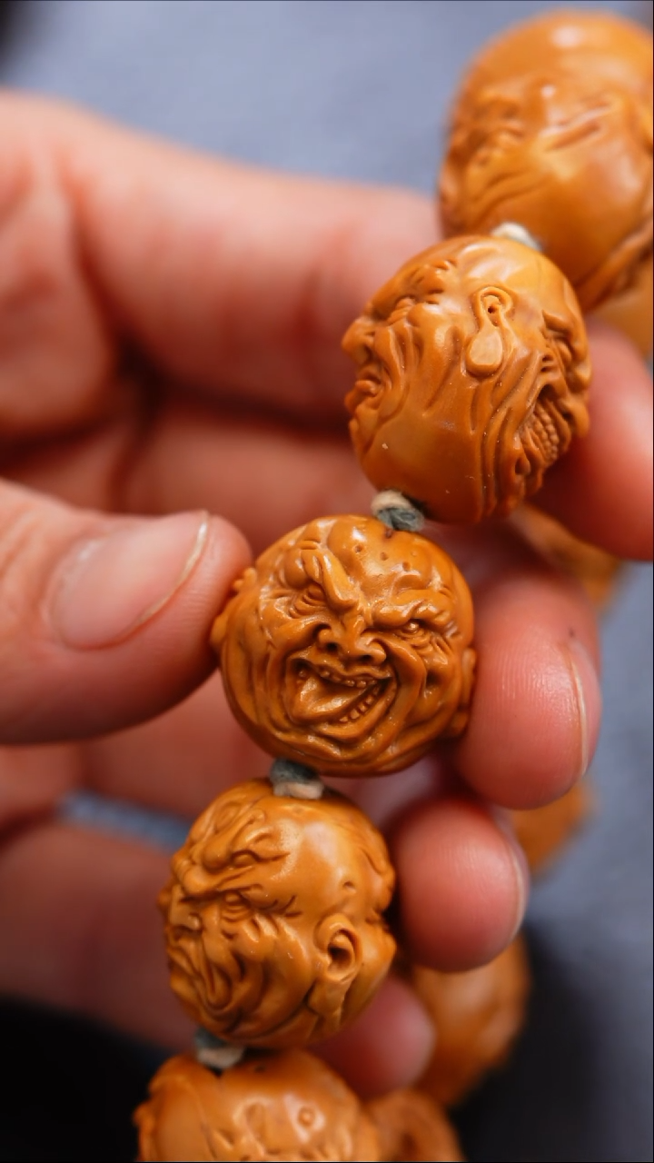 【闪购商品】橄榄核吊坠苏工橄榄核