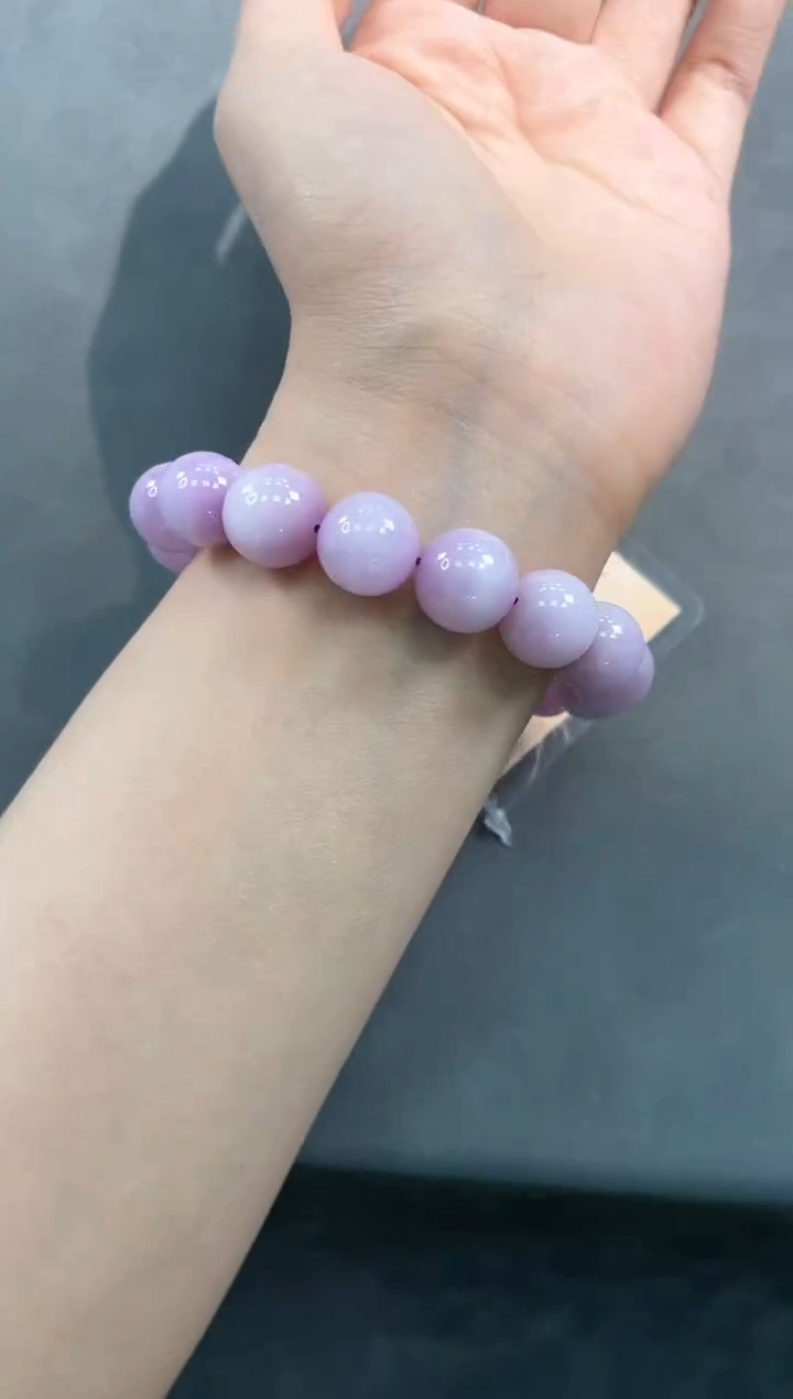 【闪购商品】单圈锂辉石未镶嵌53号紫锂辉单圈13mm