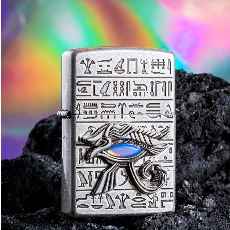 ZIPPO/之宝防风打火机贴章天眼神秘男士生日礼物节日礼品送男友