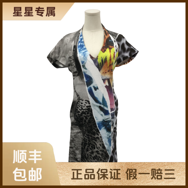 妃鱼/亚历山大麦昆/棉/连衣裙/95新/x零五二四