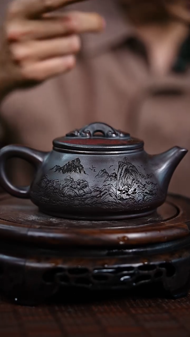 茶壶紫砂宜兴知衍传器原矿全手34