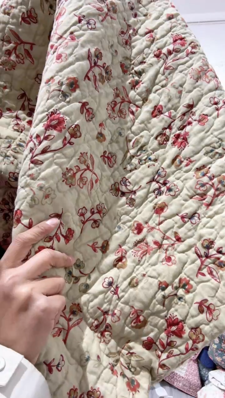 棉200*230纯棉床盖25号微瑕