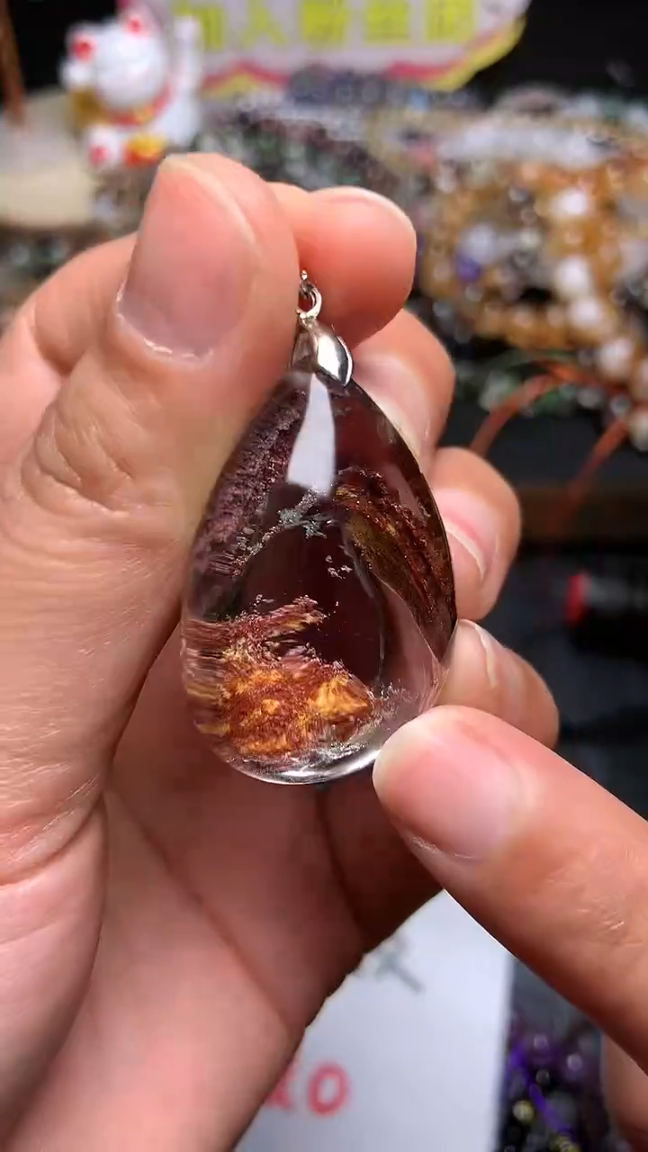 【闪购商品】水晶吊坠(赠链)未镶嵌95