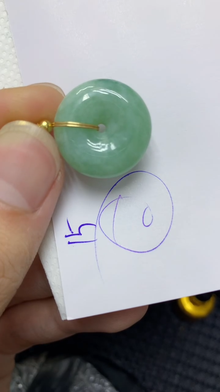 颈饰未镶嵌翡翠缅甸A货翡翠