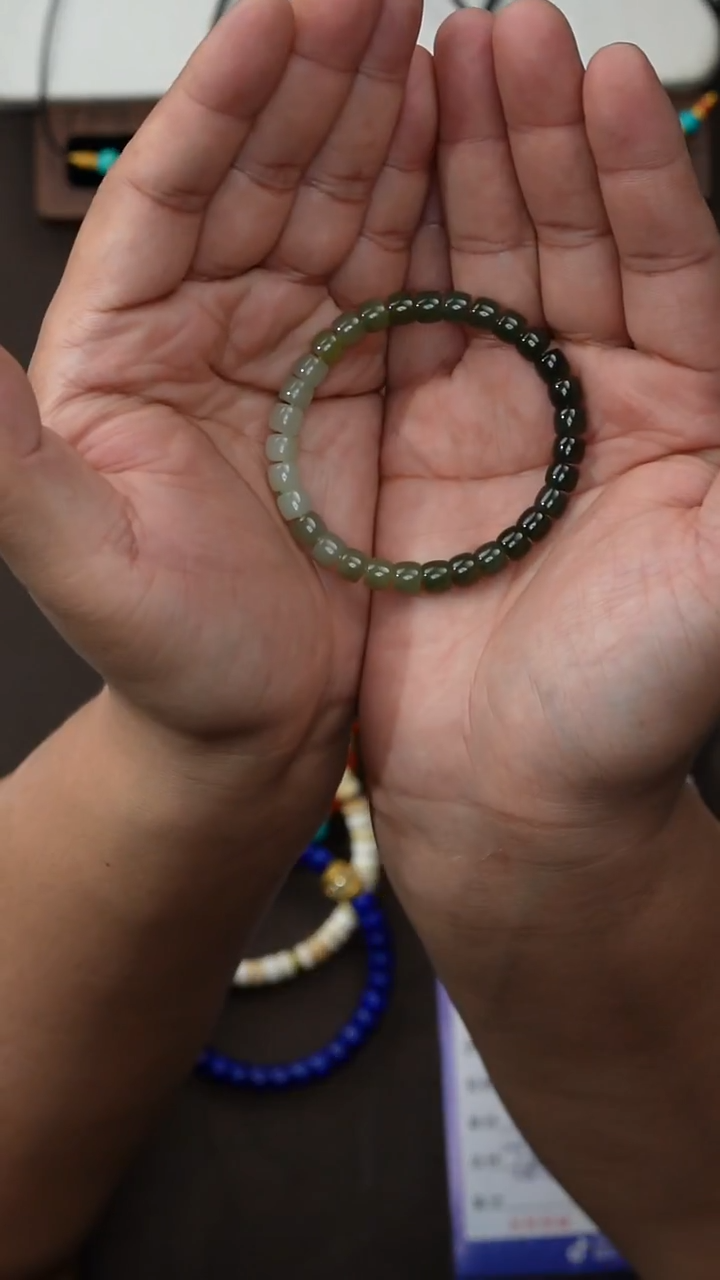 未镶嵌手串和田玉z*l和田玉手串